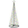 vidaXL &Aacute;rvore de Natal LED em espiral com base EKENAS 180 cm 220 LED