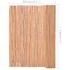 vidaXL Cerca em bambu 125x400 cm