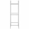 vidaXL Suporte para lenha 50x28x94 cm a&ccedil;o inoxid&aacute;vel