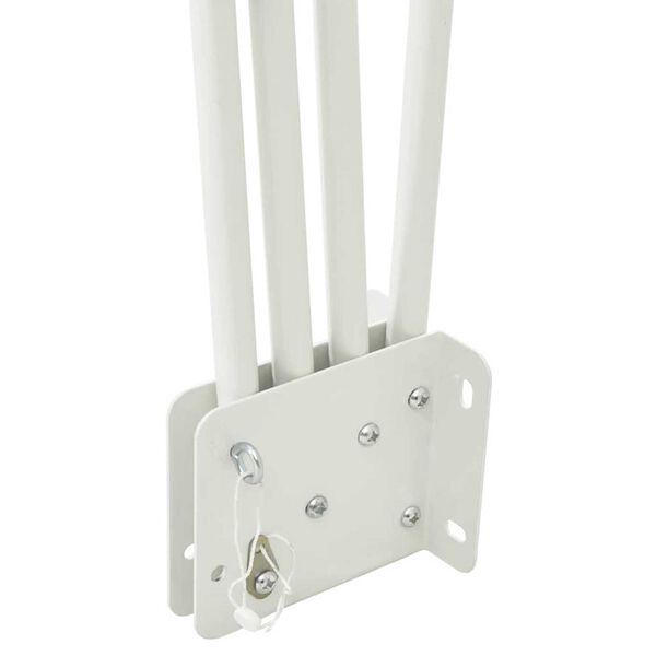 vidaXL Tela de Privacidade para Varanda Cinzeto 160 x 160 cm Poli&eacute;ster