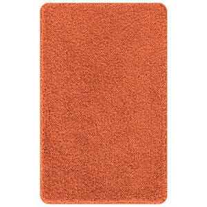 vidaXL Tapete de Banho Antiderrapante Laranja 50 x 80 cm PP