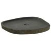 vidaXL Lavabo Cinzento-claro (46-52) x (35-40) x 15 cm Pedra de Rio