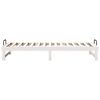 vidaXL Estrutura da Cama Branco 80 x 210 cm Madeira de Pinheiro Sólida
