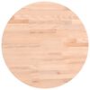 vidaXL Tampo de mesa redondo &Oslash;40x1,5 cm madeira de faia maci&ccedil;a