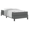 vidaXL Cama Box Cinza Escuro 80 x 200 cm tecido