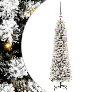 vidaXL &Aacute;rvore de Natal Artificial Branco 120 cm PVC, Metal e Pl&aacute;stico