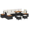 vidaXL Conjunto de Sof&aacute; de Jardim 10 unid. 9-N&uacute;mero de lugares
