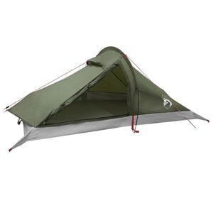 vidaXL Barraca para Caminhadas 4 pessoa Verde-Azeitona