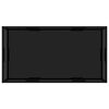 vidaXL Mesa de centro 120x60x35 cm vidro temperado preto