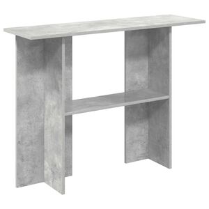 vidaXL Aparador Cinzento Cimento 100 x 30 x 75 cm Derivados de Madeira