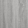 vidaXL Estante 72x28x172 cm derivados de madeira cinzento sonoma