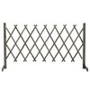 vidaXL Veda&ccedil;&atilde;o em treli&ccedil;a para jardim 150x80 cm abeto maci&ccedil;o cinzento