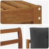 vidaXL Conjunto de Sof&aacute;s para Exterior 6 pcs Natural e Antracite