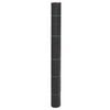 vidaXL Tela para ervas daninhas 1x50 m PP preto