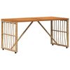 vidaXL Mesa de Exterior Natural 80 x 40 x 40 cm