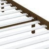 vidaXL Estrutura de cama 200x200 cm pinho maci&ccedil;o castanho mel