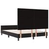 vidaXL Cama Box com cabeceira Preto 140 x 200 cm Veludo