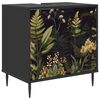 vidaXL Arm&aacute;rio de Banheiro RHENEN Carvalho Preto 60 x 40 x 61 cm