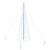 vidaXL &Aacute;rvore de Natal LED EKENAS 400 cm 800 LED Branco frio A&ccedil;o