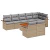 vidaXL Conjunto de Sof&aacute; de Jardim 9 unid. 8-N&uacute;mero de lugares