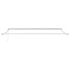 vidaXL Toldo Retr&aacute;til Manual Branco 4 x 2 m