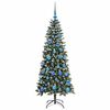 vidaXL &Aacute;rvore de Natal Artificial Verde 150 cm PVC, Pl&aacute;stico e A&ccedil;o