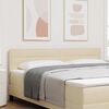 vidaXL Cabeceira Creme 180 cm tecido