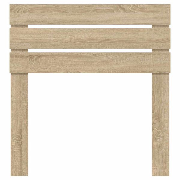 vidaXL Cabeceira Carvalho Sonoma 90 cm Madeira processada