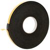 vidaXL Fita de espuma autoadesiva Preto 20mm x 10m Espuma CR