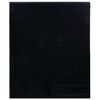 vidaXL Pel&iacute;cula para janela est&aacute;tica 60x500 cm PVC preto fosco