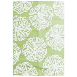 vidaXL Tapete de exterior 160x230 cm ARAKIL PP Verde