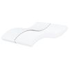 vidaXL Colch&atilde;o de espuma 180x200 cm dureza H2 H3 branco