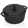 vidaXL Panela &Oslash;26,5 cm ferro fundido