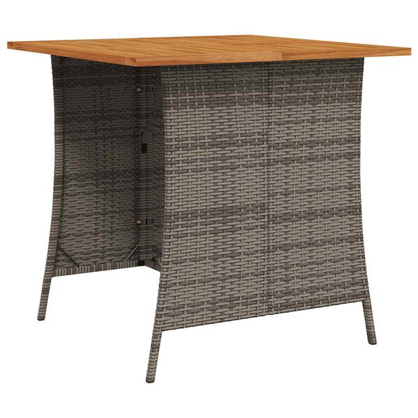 vidaXL 6 pcs conjunto sof&aacute;s de jardim com almofad&otilde;es em L vime PE