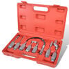 vidaXL Kit de ferramentas para lubrifica&ccedil;&atilde;o de equipamentos - 7 pe&ccedil;as