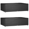 vidaXL Capas p/ mob&iacute;lia jardim 2 pcs 12 ilh&oacute;s 227x152x65 cm retangular
