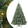 vidaXL &Aacute;rvore de Natal Artificial com 300 LEDs Verde 240 cm PE e PVC