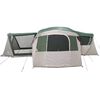 vidaXL Barraca Familiar com telhado Verde e Branco 745 x 700 x 217 cm
