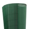 vidaXL Cerca de jardim dupla face verde 1,8x3 m PVC
