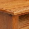 vidaXL Arm&aacute;riodeTVdeCanto com gaveta Natural 79 x 40 x 46 cm