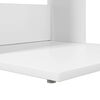 vidaXL Mesa Lateral Branco 40 x 38 x 62,5 cm Madeira processada