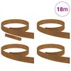 vidaXL Acabamento para Gramado 4 pcs Ferro Enferrujado A&ccedil;o Corten