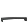 vidaXL Suporte para monitor 100x27x15 cm madeira de pinho maci&ccedil;a cinza