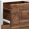 vidaXL Arm&aacute;rio base de cozinha Porto derivados madeira madeira velha