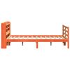 vidaXL Cama sem colch&atilde;o 120x190 cm madeira pinho maci&ccedil;a castanho-mel