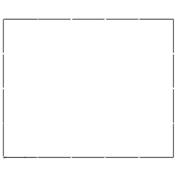 vidaXL Canil de exterior 18,43 m² aço