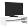 vidaXL Suporte para monitor 54x22x15 cm derivados de madeira branco