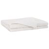 vidaXL Cobertor Pesado Branco 220 x 235 cm 15 kg 100% Algod&atilde;o 205T