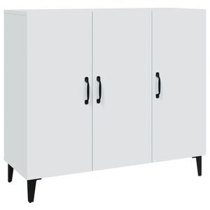 vidaXL Aparador 90x34x80 cm derivados de madeira branco