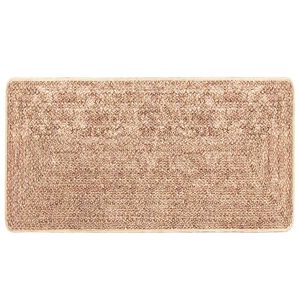 vidaXL Passadeira MARSA Amarelo 80 x 150 cm Poli&eacute;ster e PVC